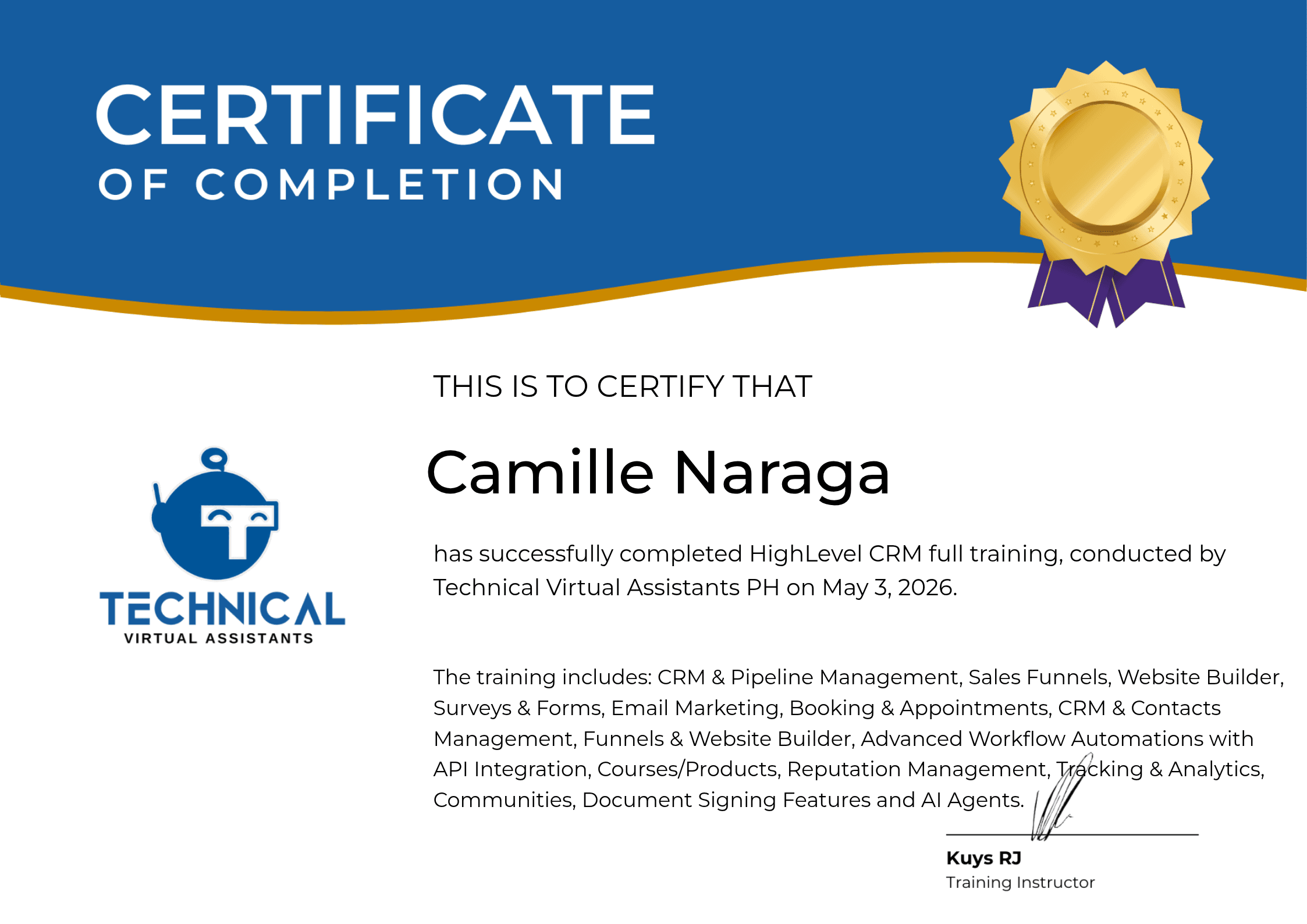 HighLevel CRM Full Training